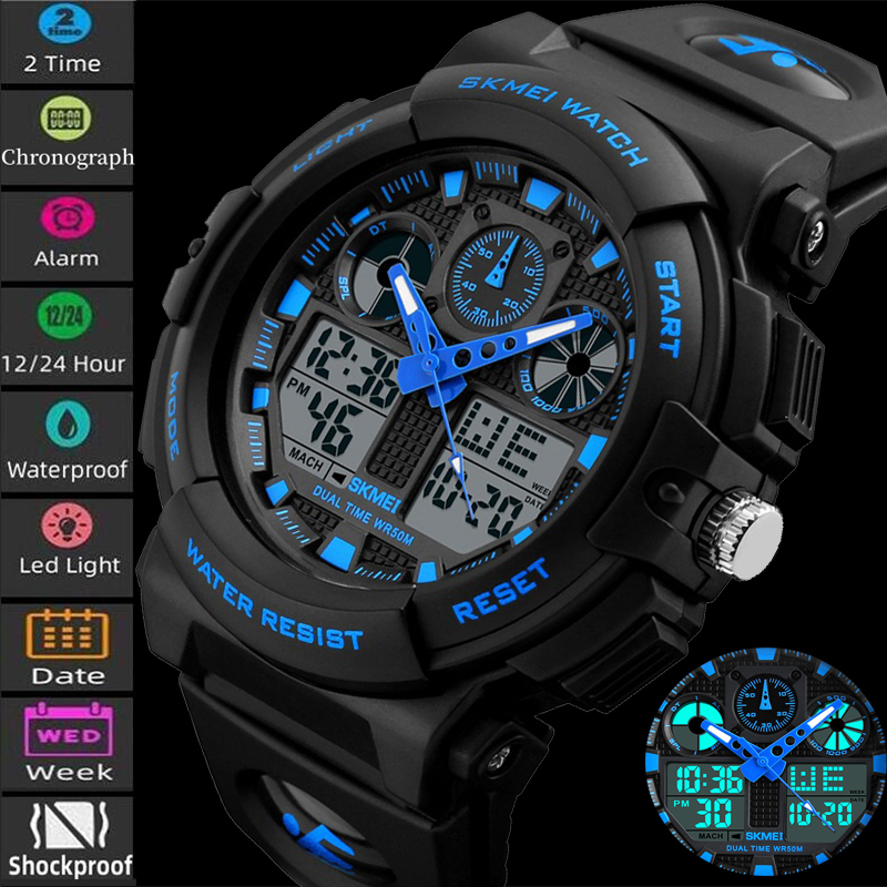 Outdoor Lighting Timer - 2017 novo skmei relógios esportivos masculinos