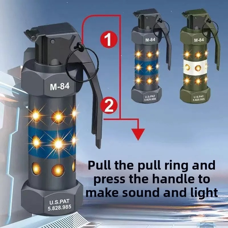 Outdoor Lighting Junction Box - Modelo de Granada Falsa Tática M84