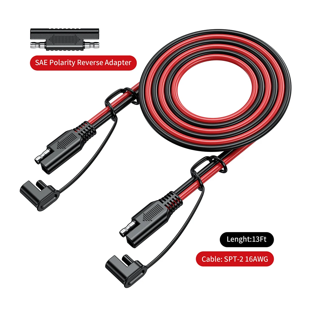 Outdoor Lighting Extension Cable - SAE para SAE 12V-36V Cabo de