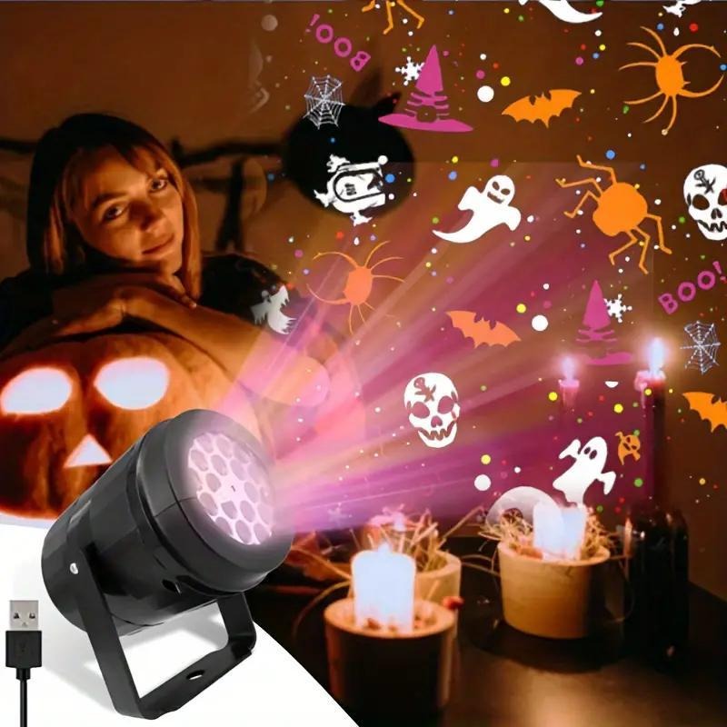 Outdoor Lighting Xmas - Projetor de Luz LED para Halloween,
