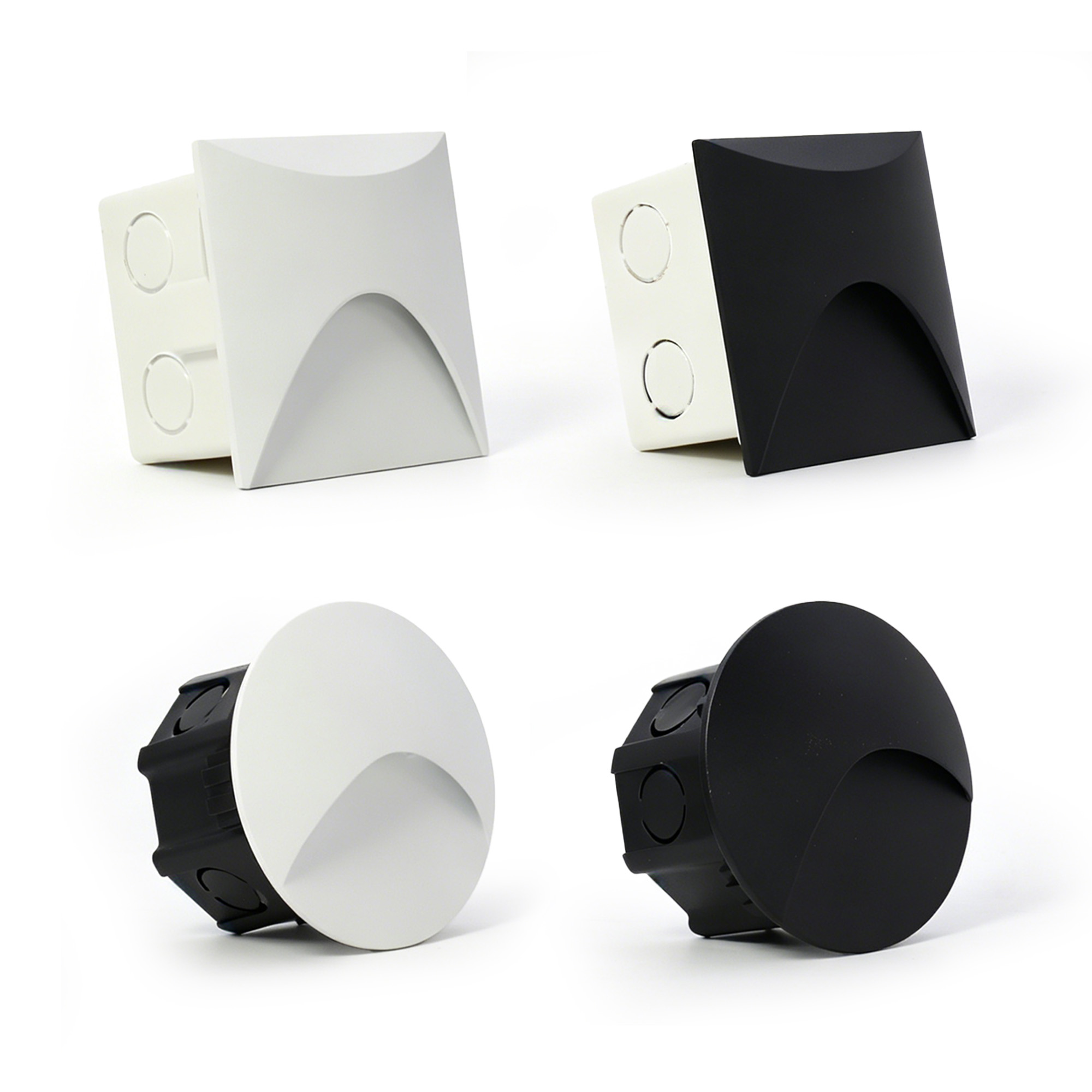 Outdoor Lighting Recessed - Luz de escada led luz de