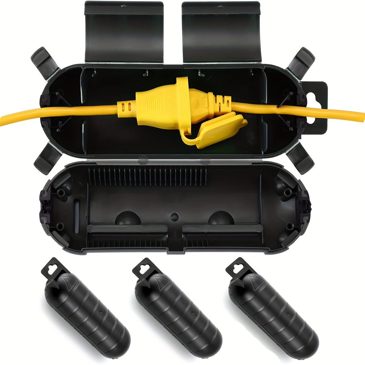 Outdoor Lighting Extension Cable - Cabo de extensão plug conexão capa
