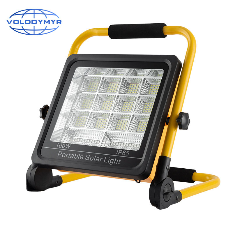 Outdoor Lighting Spotlight - VOLODYMYR Holofote recarregável USB Luz solar