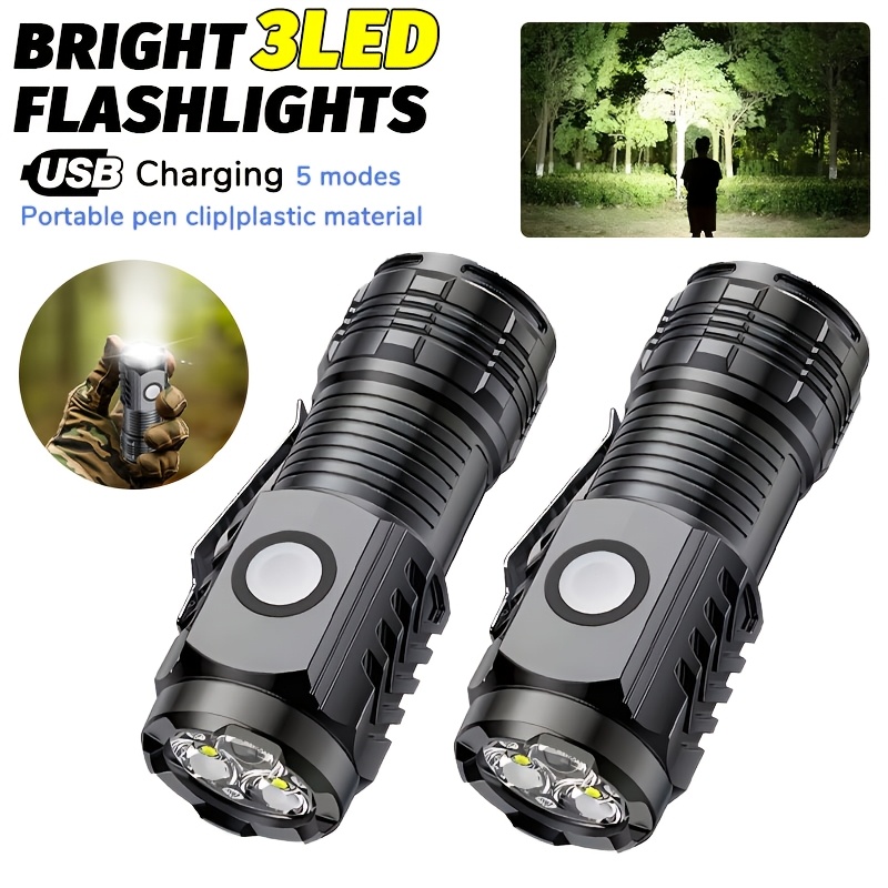Outdoor Lighting Junction Box - Lanterna Portátil Mini LED de Mão
