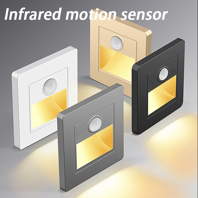 Outdoor Lighting Recessed - Sensor de movimento infravermelho luzes da
