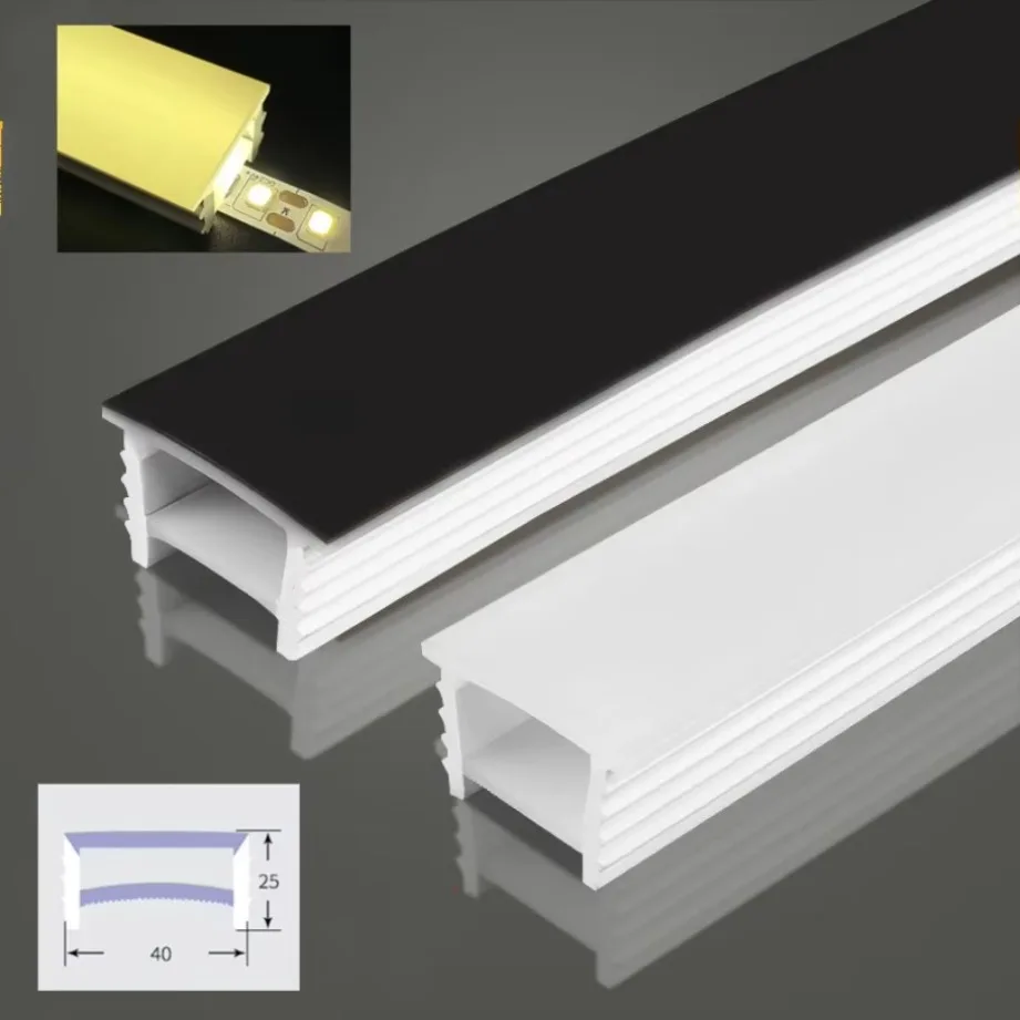 Tubo de silicone branco embuti - Outdoor Lighting Recessed avaliação e preço