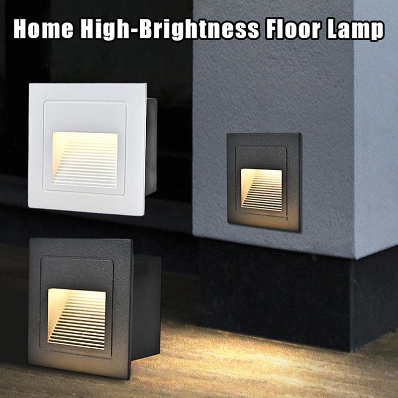【CCA】Luz de Passo LED 3W à Pro - Outdoor Lighting Recessed avaliação e preço