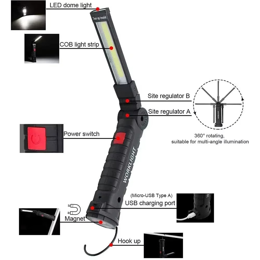 Lanterna led portátil com ganc - Outdoor Lighting Junction Box avaliação e preço