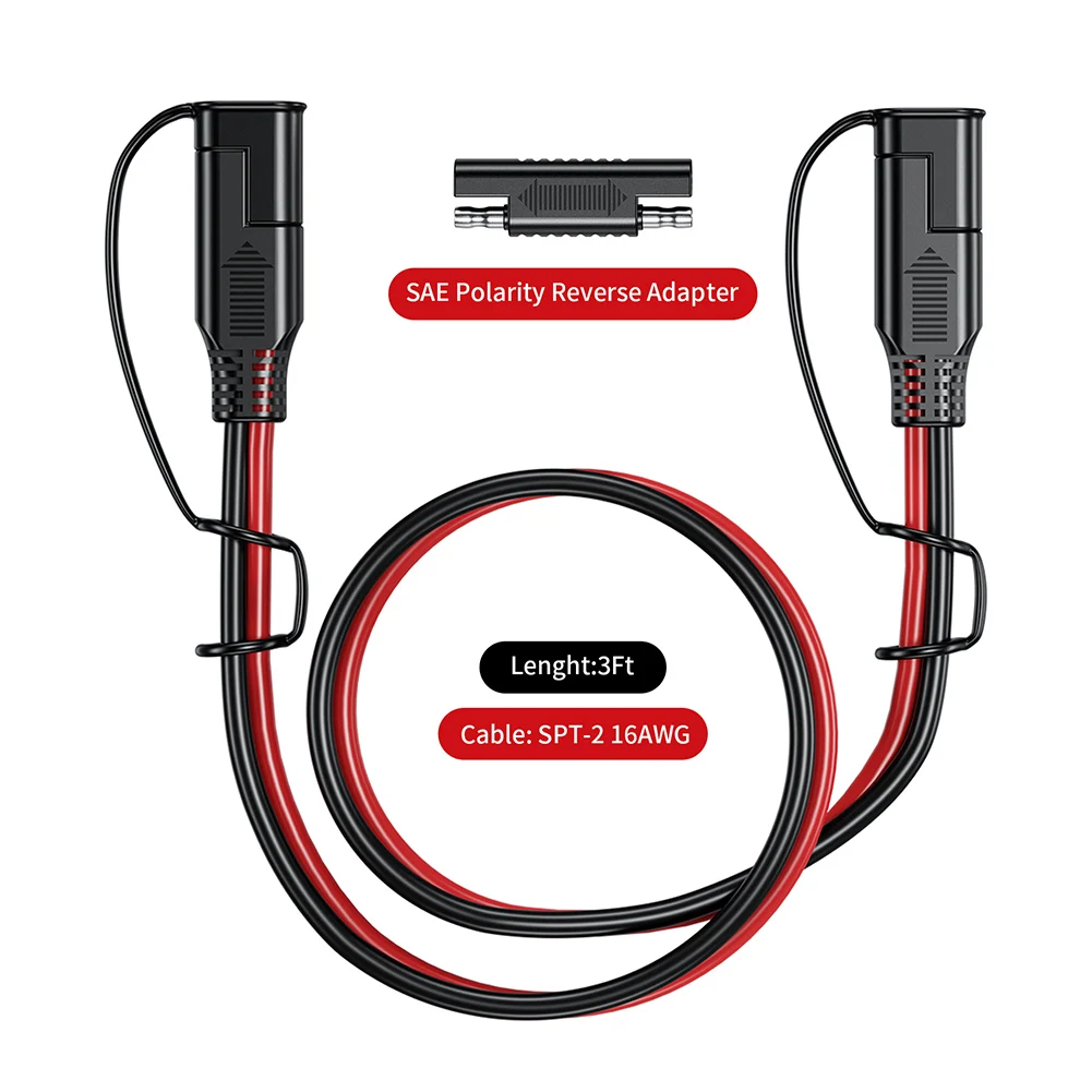 SAE para SAE 12V-36V Cabo de E - Outdoor Lighting Extension Cable avaliação e preço