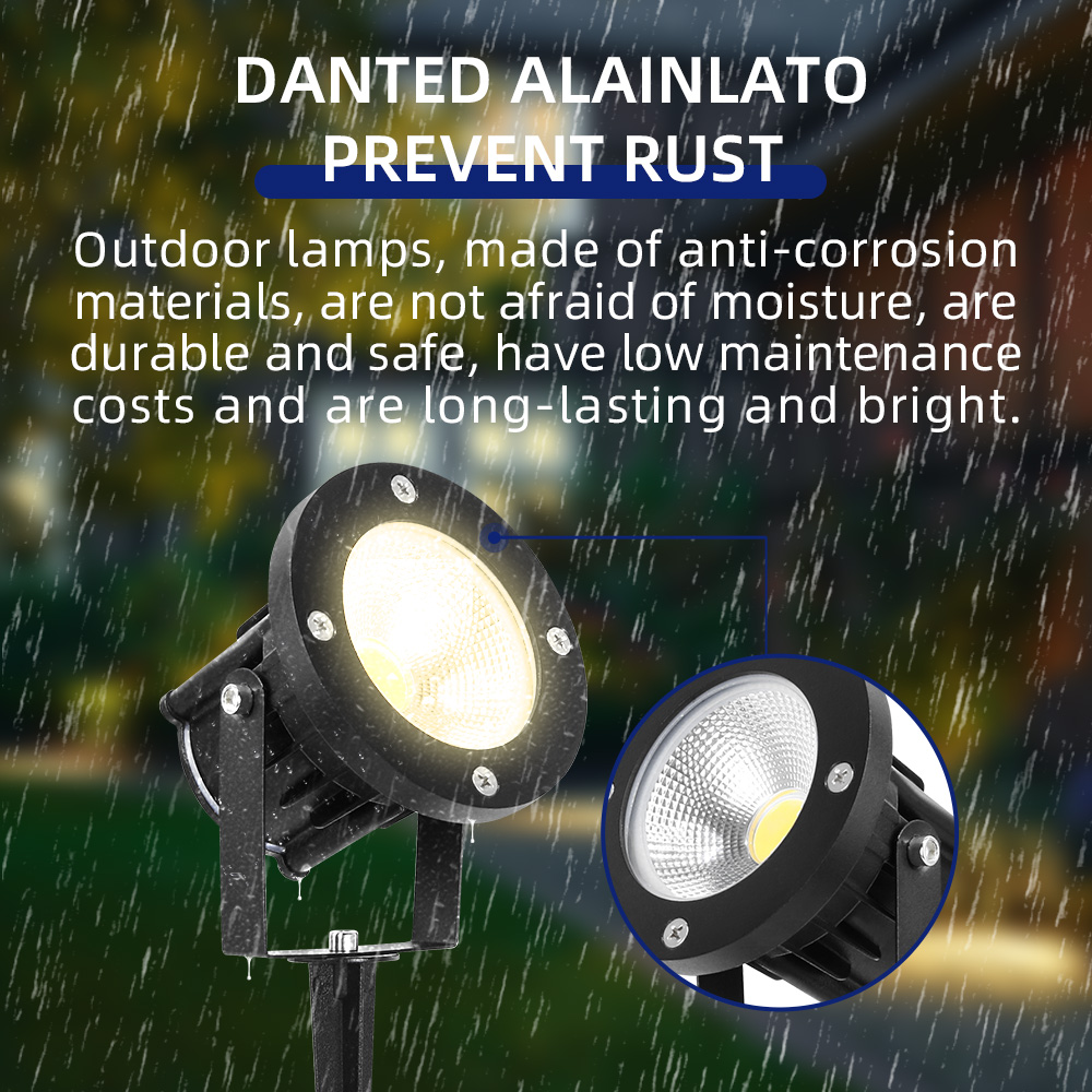 Luminária LED GU10 para Jardim - Outdoor Lighting Spotlight avaliação e preço