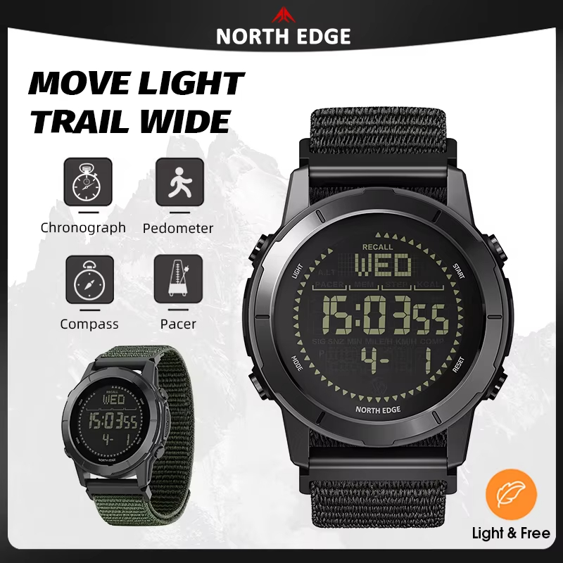 Relógio Digital Masculino NORT - Outdoor Lighting Timer avaliação e preço