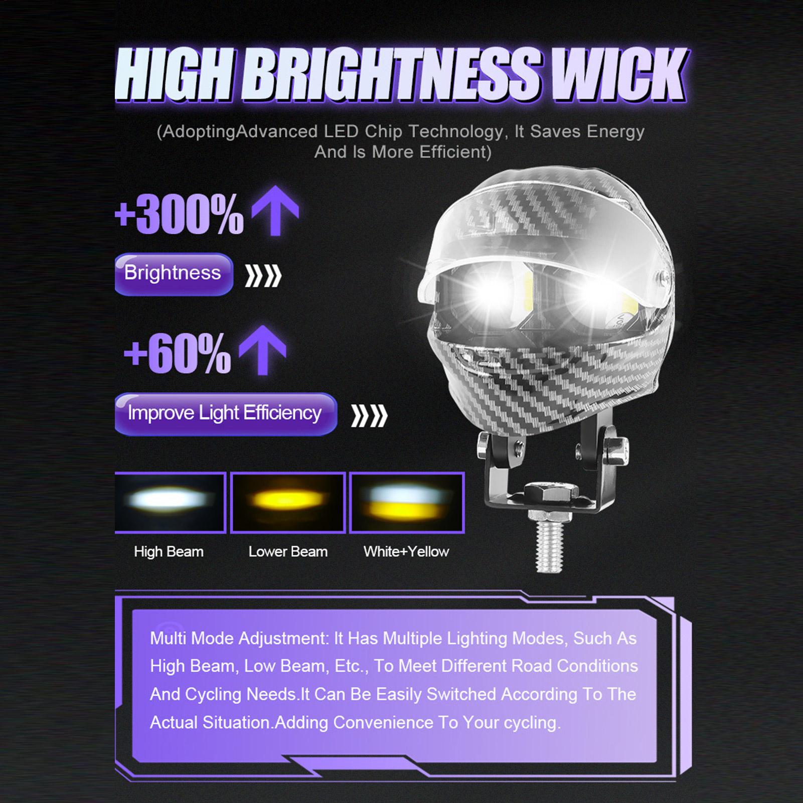 Luzes led para motocicleta, à  - Outdoor Lighting Spotlight avaliação e preço