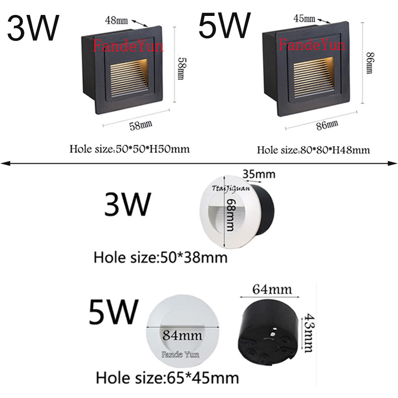 Luminária de Parede LED Embuti - Outdoor Lighting Recessed avaliação e preço