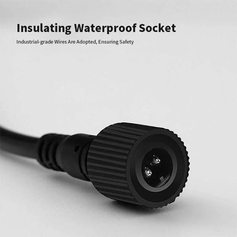 Fio de extensão de luz solar d - Outdoor Lighting Extension Cable avaliação e preço