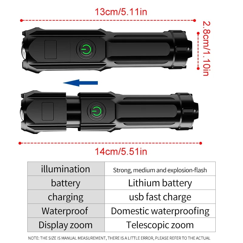 Lanterna USB Multifuncional Re - Outdoor Lighting The Range avaliação e preço