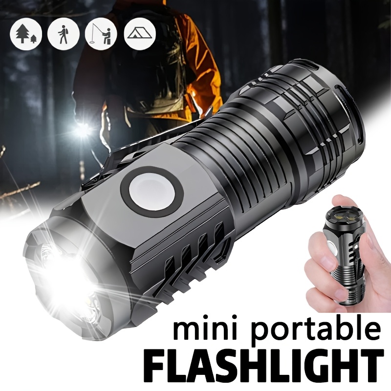 Mini lanterna 3LED com clipe p - Outdoor Lighting Spotlight avaliação e preço