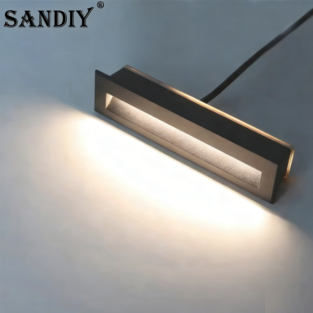 SANDIY Luzes de escada Luzes d - Outdoor Lighting Recessed avaliação e preço