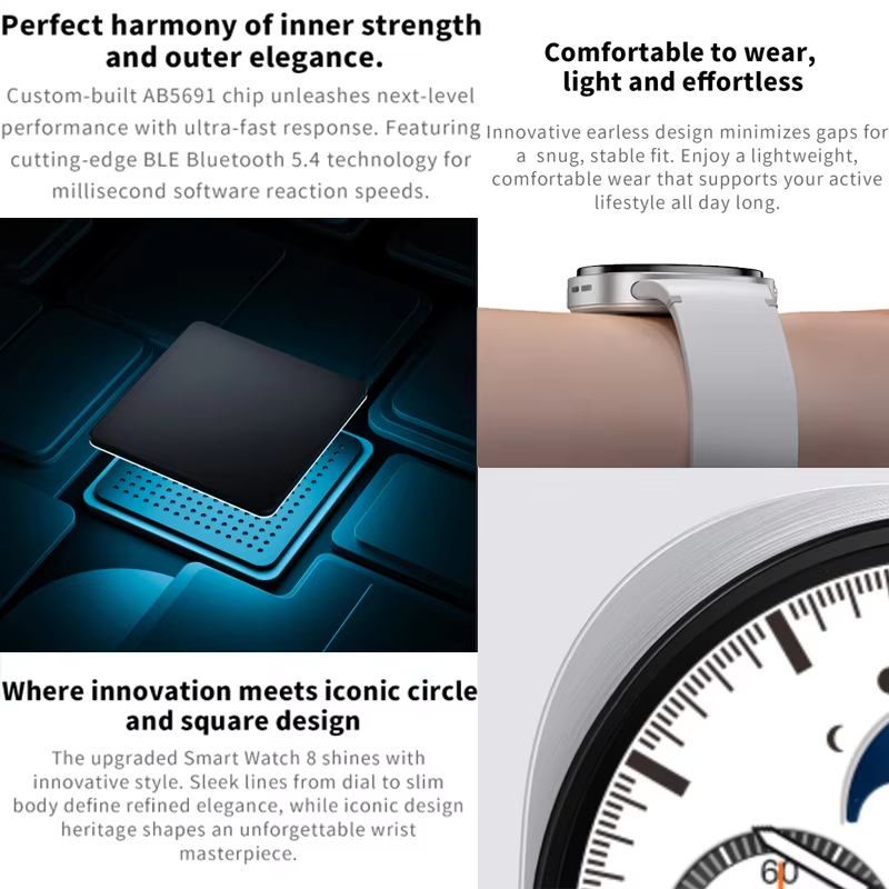 Novo Smartwatch Clássico 8 Max - Outdoor Lighting Japanese avaliação e preço