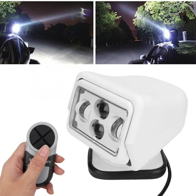 Lanterna de Busca LED, 60W 12V - Outdoor Lighting Spotlight avaliação e preço