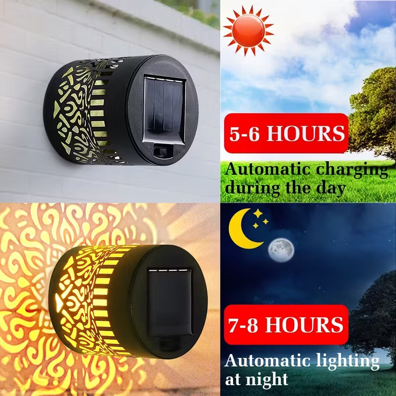 Lanterna Solar LED de Parede c - Outdoor Lighting Gazebo avaliação e preço