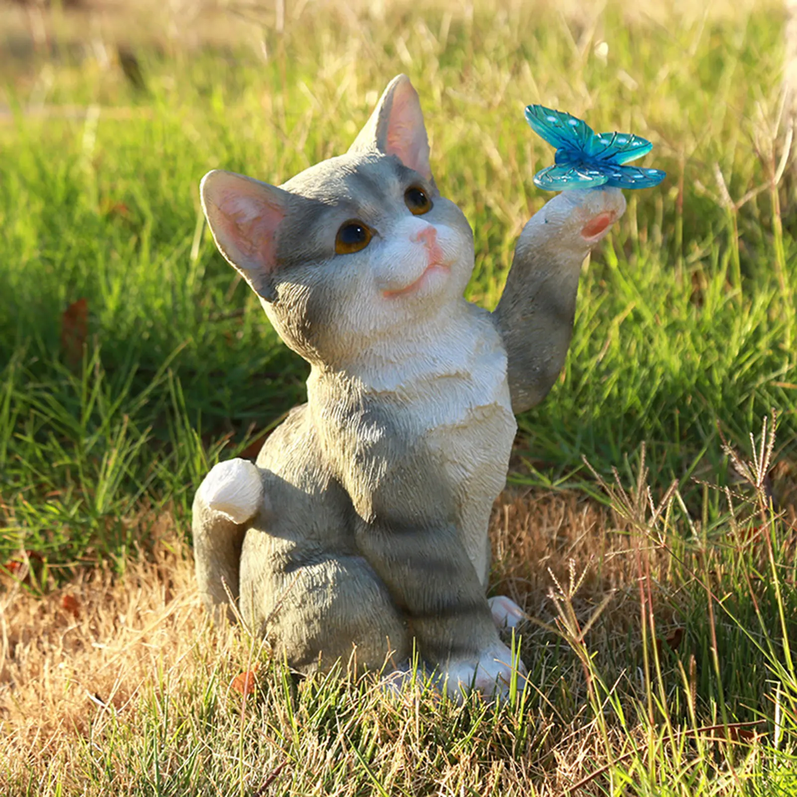 Escultura de gato ao ar livre  - Outdoor Lighting Gazebo avaliação e preço