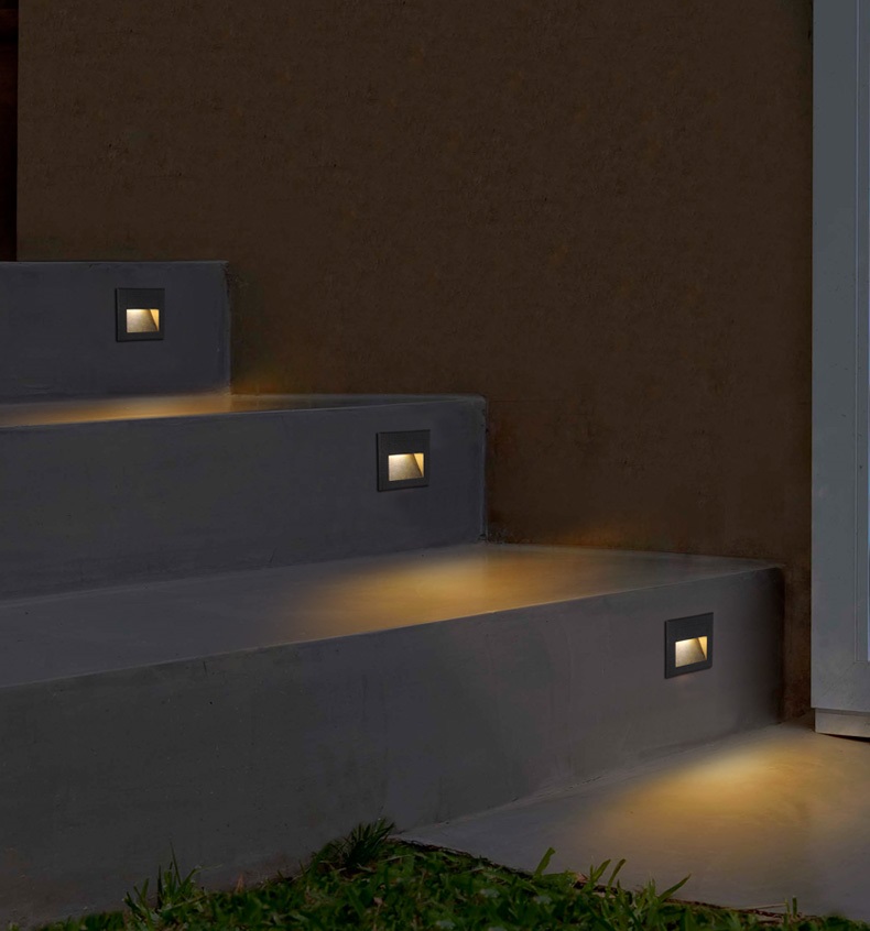 Luz LED para Degraus de Deck 1 - Outdoor Lighting Recessed avaliação e preço