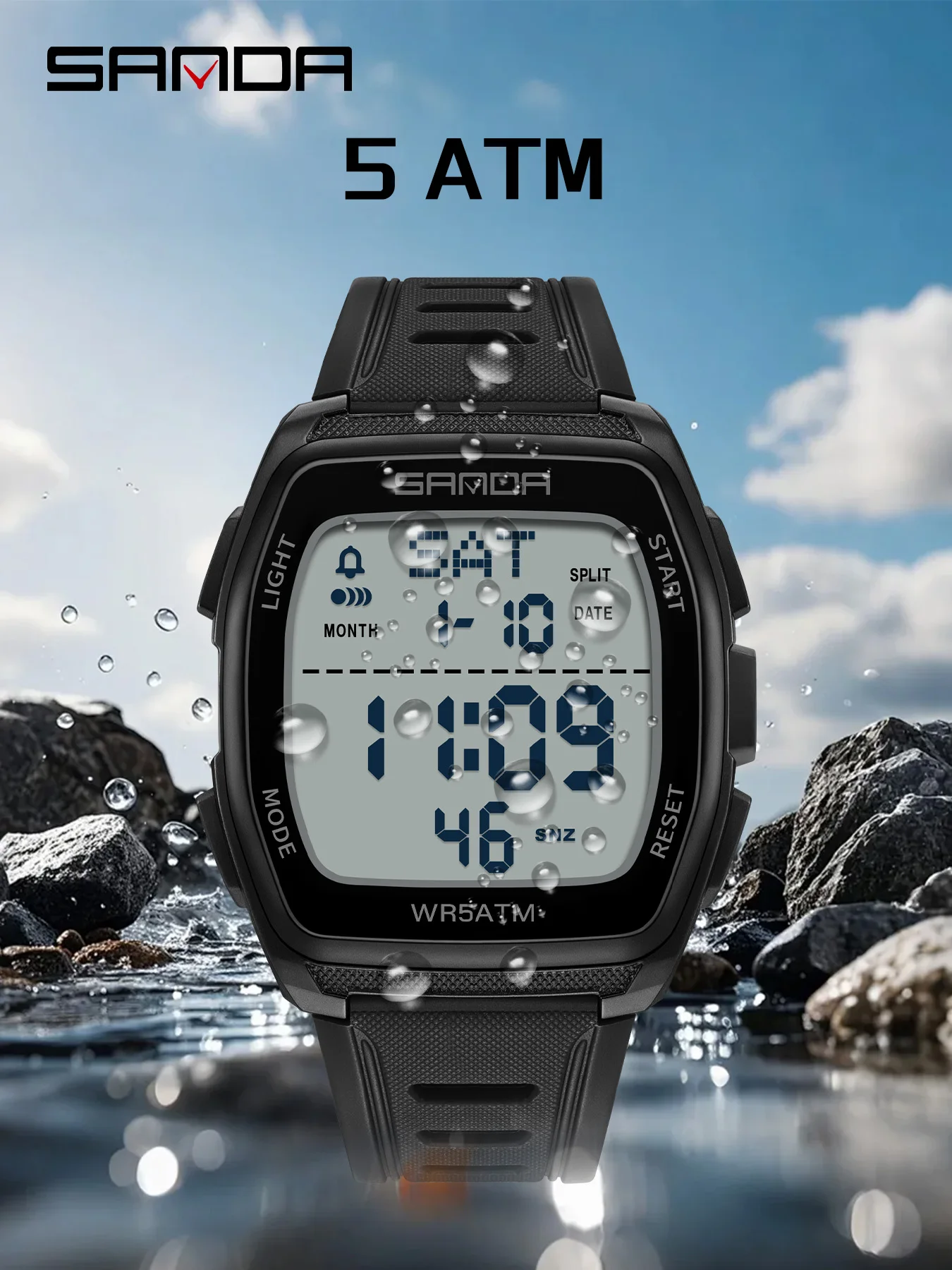 Relógio Eletrônico Masculino S - Outdoor Lighting Timer avaliação e preço